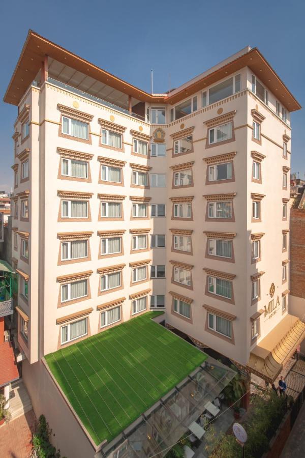 Mila Hotel Katmandú Exterior foto